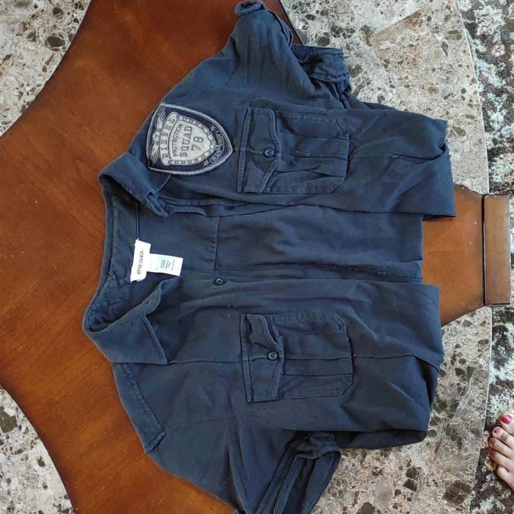 Diesel soft button up